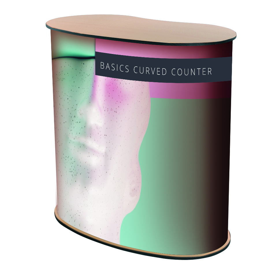 Basics Curved Counter