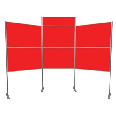 Lightweight Pole and Panel 6 Panels