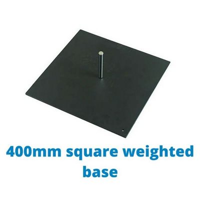 400mm Square Weighted Base