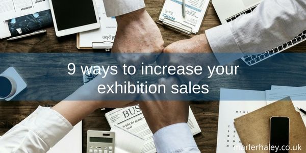 How to increase exhibition sales