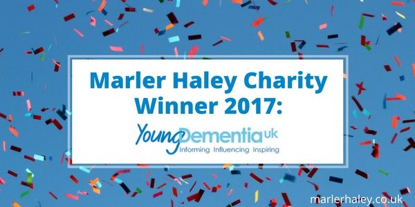 YoungDementia UK wins charity competition