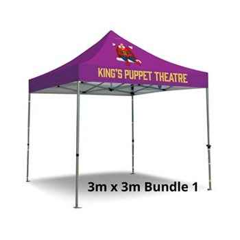 3m x 6m Printed Gazebo