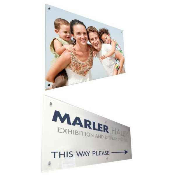 3mm Acrylic Print - A1, 4 Colour Spot White Print