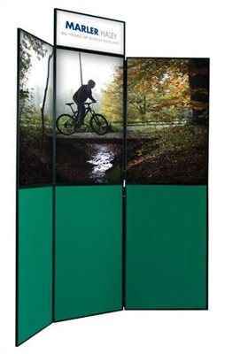 6 Frame Kit Folding Display Board System-test