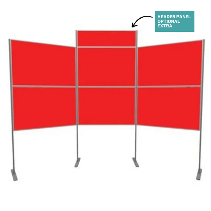 6 Panel Lightweight Pole and Panel Kit