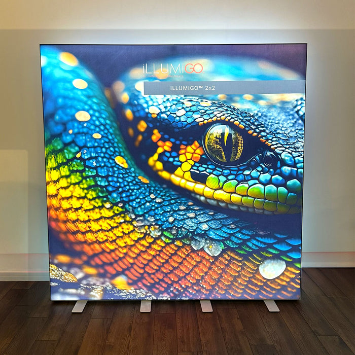 iLLUMiGO™ 2x2 Fabric Lightbox Display