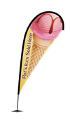 Medium Teardrop Flag - 2.8m