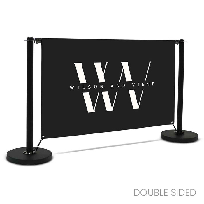 Kit 2 - Black Cafe Barrier System