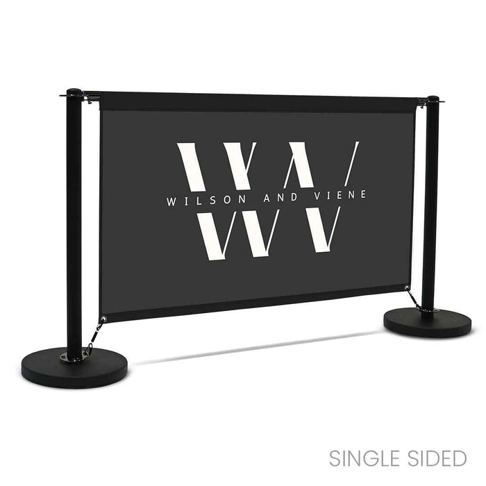 Kit 3 - Black Cafe Barrier System