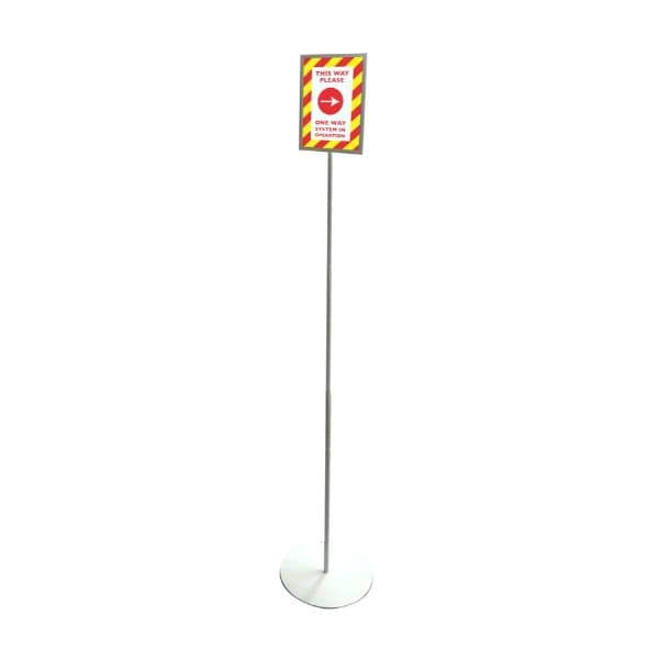 A4 Floor Standing Poster Snap Frame