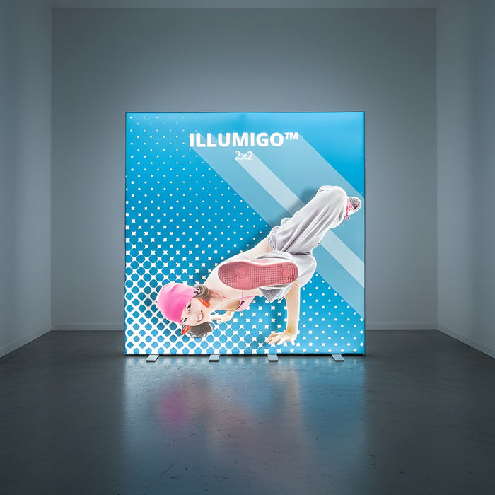 iLLUMiGO™ 2x2 Fabric Lightbox Display