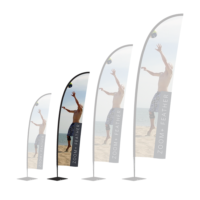 Medium Feather Flag - 3.2m