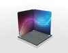 Modulate™ 2m x 2m L-Shaped Backwall Display (2400mm high)