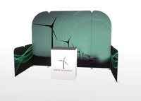 Modulate™ 4m x 2m U Shaped Fabric Display Kit