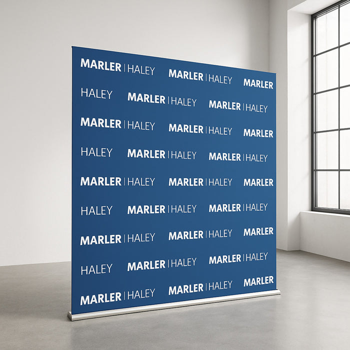 Step and Repeat Wide Roller Banner