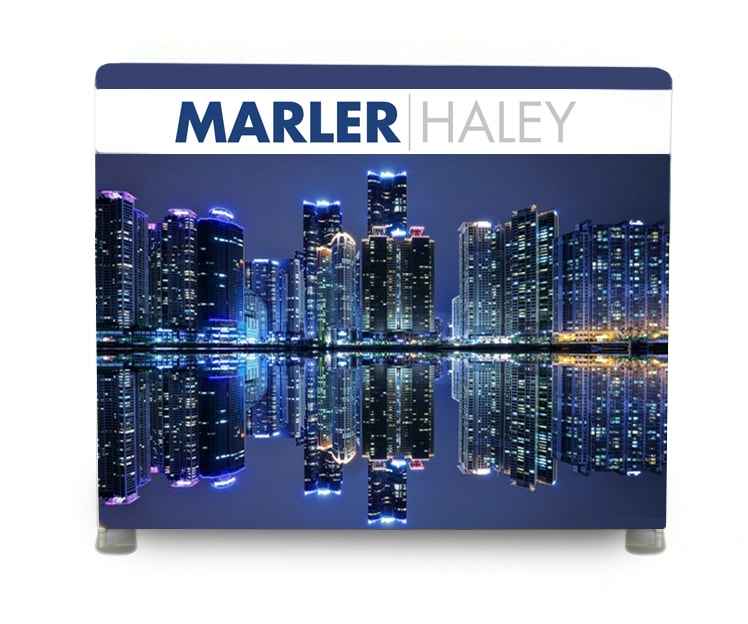 4.0m Straight Fabric Display Replacement Graphic