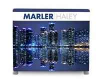 3.0m Straight Fabric Display Replacement Graphic