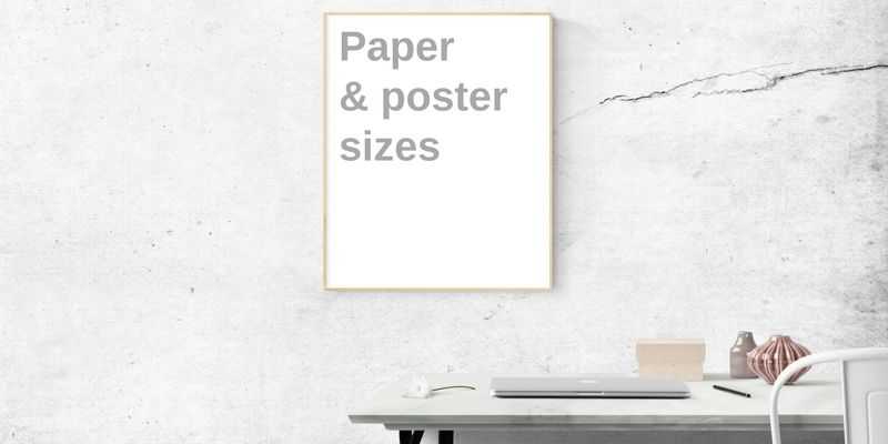 posters size