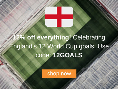 12% Off Everything! Celebrating England's World Cup