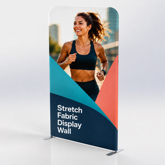 1.5m Stretch Fabric Display Backwall - Straight