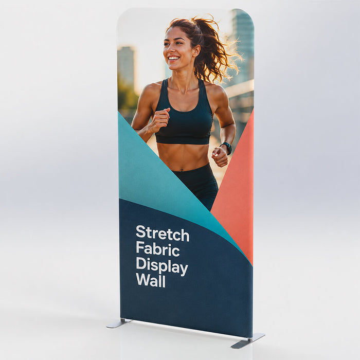 1m Stretch Fabric Display Backwall - Straight