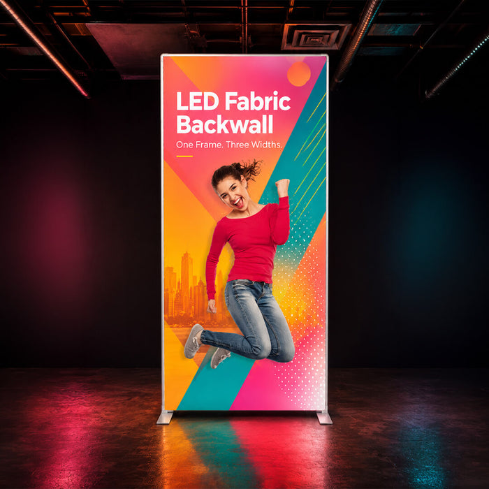 Formulate LED Fabric Exhibition Backwall
