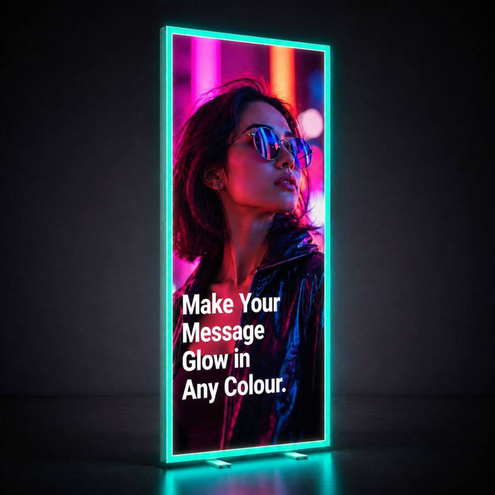 1x2m Glow Edge LED Lightbox