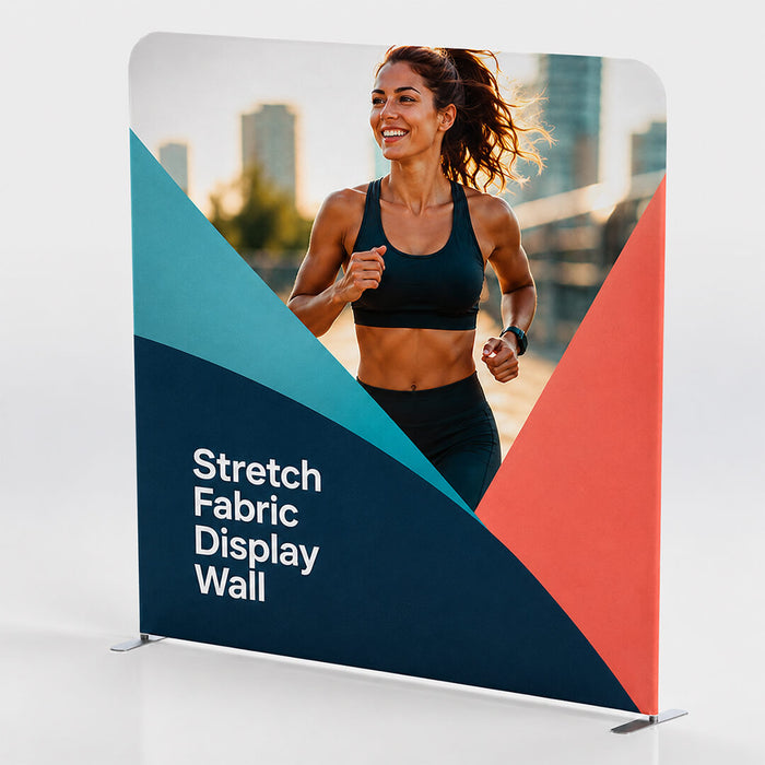 Stretch Fabric Display Wall - Straight