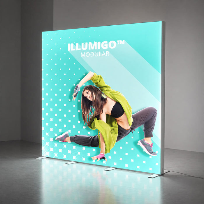 iLLUMiGO™ Modular LED Lightbox – 2.38m High Backlit Display