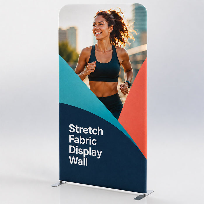 Stretch Fabric Display Wall - Straight