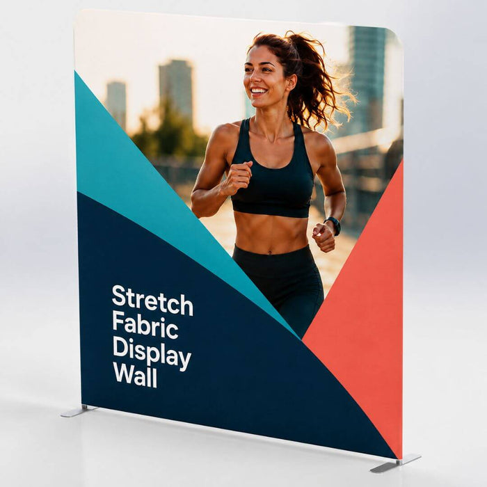 2m Stretch Fabric Display Backwall - Straight