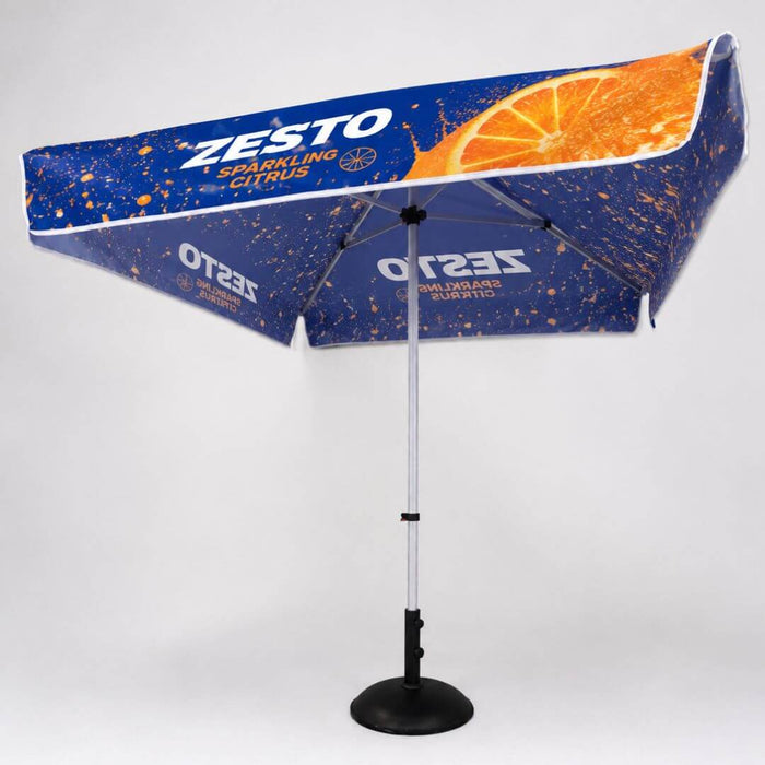 Printed 2m Square Parasol