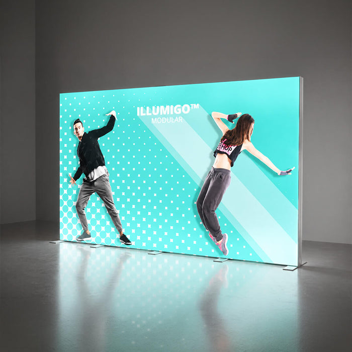 iLLUMiGO™ Modular LED Lightbox – 2.38m High Backlit Display