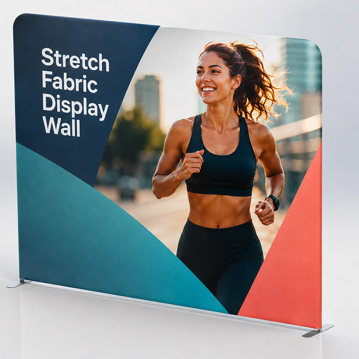 3m Stretch Fabric Display Backwall - Straight