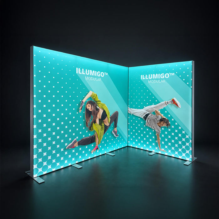3x2m iLLUMiGO™ LED Lightbox Modular Exhibition Stand