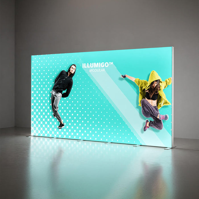 iLLUMiGO™ Modular LED Lightbox – 2.38m High Backlit Display