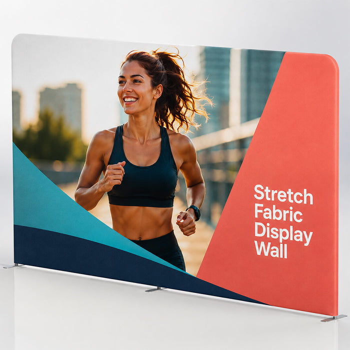 Stretch Fabric Display Wall - Straight