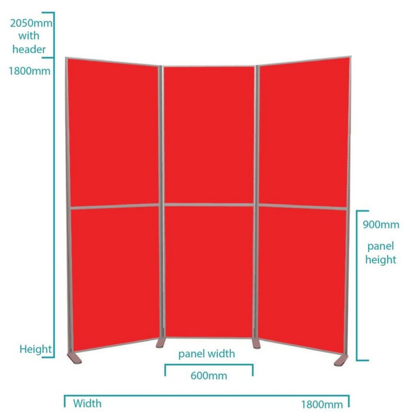 6 Panel Lightweight Pole and Panel Kit