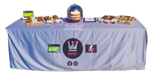 Fully Branded Rectangular Tablecloth