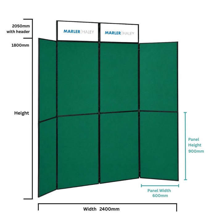 8 Frame Kit Folding Display Board System