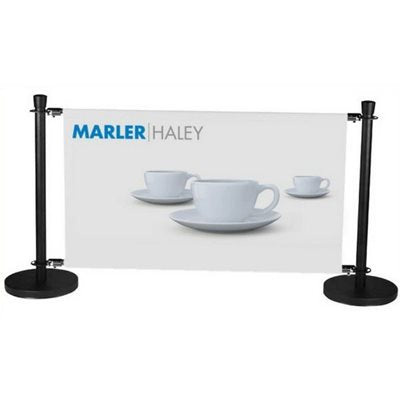 Black Cafe Barrier System