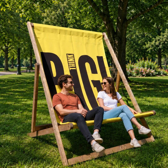 Giant Branded Deckchair