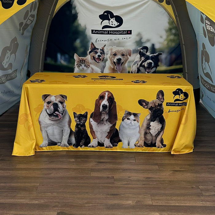 Fully Branded Printed Tablecloth