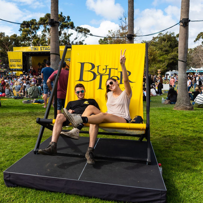 Giant Branded Deckchair