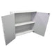 IllumiLOCK LED Lightbox Exhibition Counter view or storage with doors open
