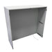 IllumiLOCK LED Lightbox Exhibition Counter rear view of counter partially built