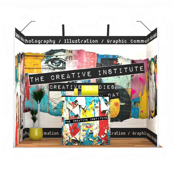 FASTFRAME™ 6M² U Shaped Modular Exhibition Stand