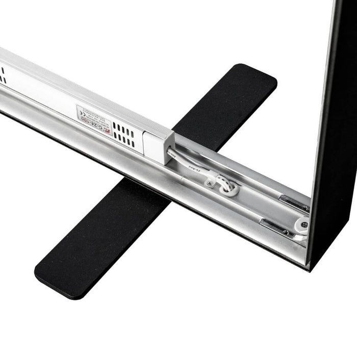 Premium Magnetic LED Lightbox Display - Black Frame