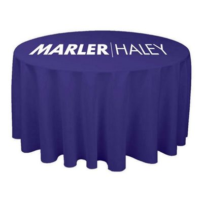 Round Printed Tablecloth