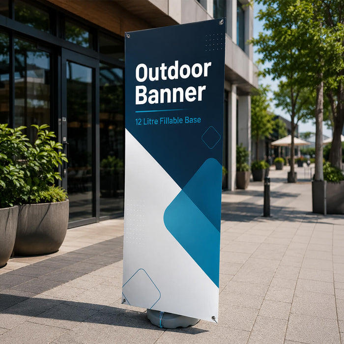 Blizzard Outdoor Banner Stand